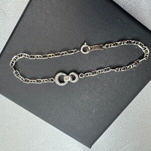 Michael Kors Sterling Silver Link Chain Bracelet